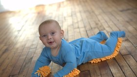 Maminky, ušetřete si práci! Pořiďte si baby mop!