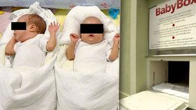 V babyboxu v Plzni se dnes ocitli dva zdraví novorození chlapci. (ilustrační foto)
