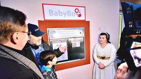 Babybox ve Fakultní nemocnici Královské Vinohrady