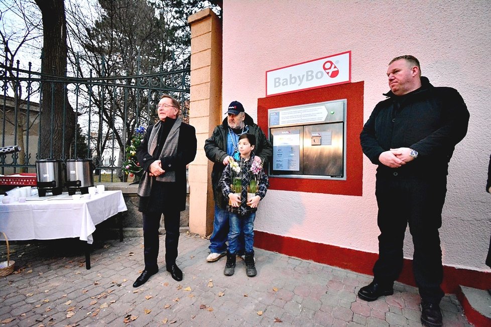 Babybox ve Fakultní nemocnici Královské Vinohrady.