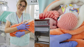 V babyboxu KNTB našli zdravotníci odložené dítě.