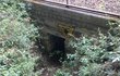 Tohle je Babykova skrýš. Ukrýval se pod železniční tratí z Plzně do Prahy.