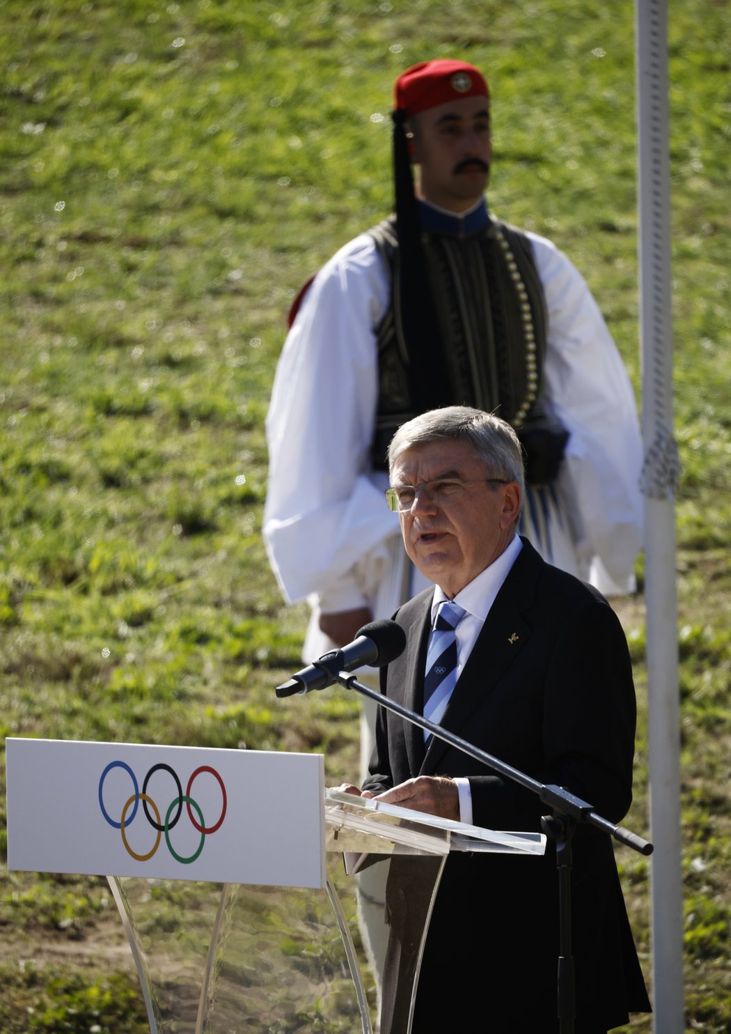 Šéf Mezinárodního olympijského výboru Thomas Bach