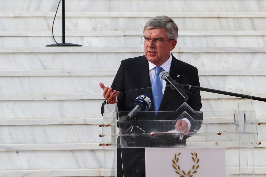 Šéf Mezinárodního olympijského výboru Thomas Bach