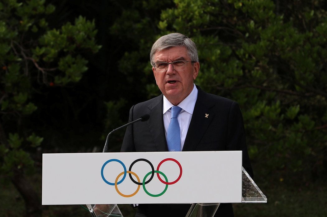 Šéf Mezinárodního olympijského výboru Thomas Bach