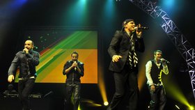 Backstreet Boys na pražském koncertu