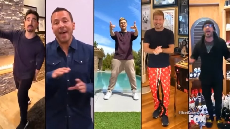 Backstreet Boys přezpívali svůj hit v „koronavirových podmínkách&#34;.