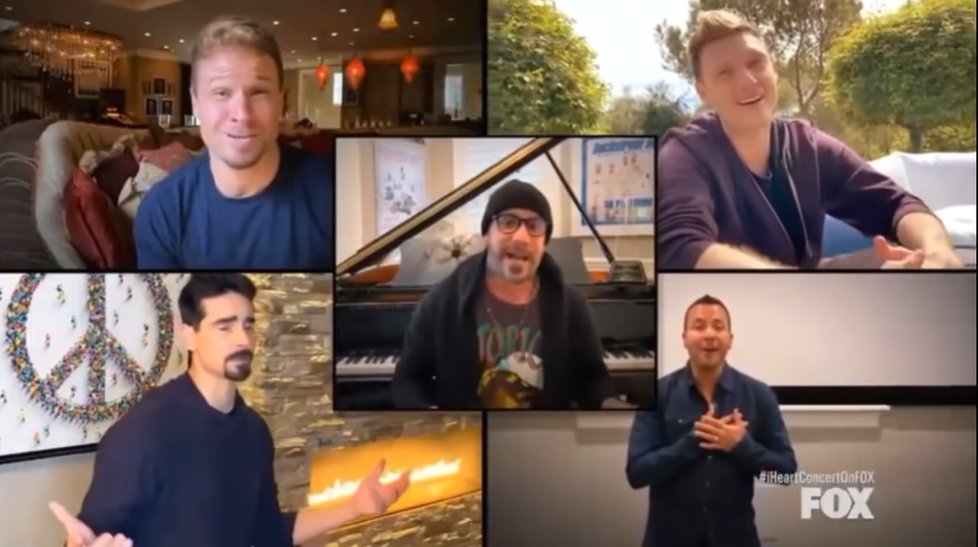 Backstreet Boys přezpívali svůj hit v „koronavirových podmínkách&#34;.