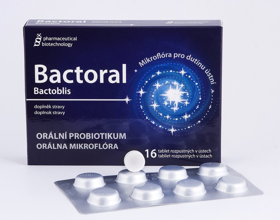 Bactoral probiotikum pro ústní dutinu