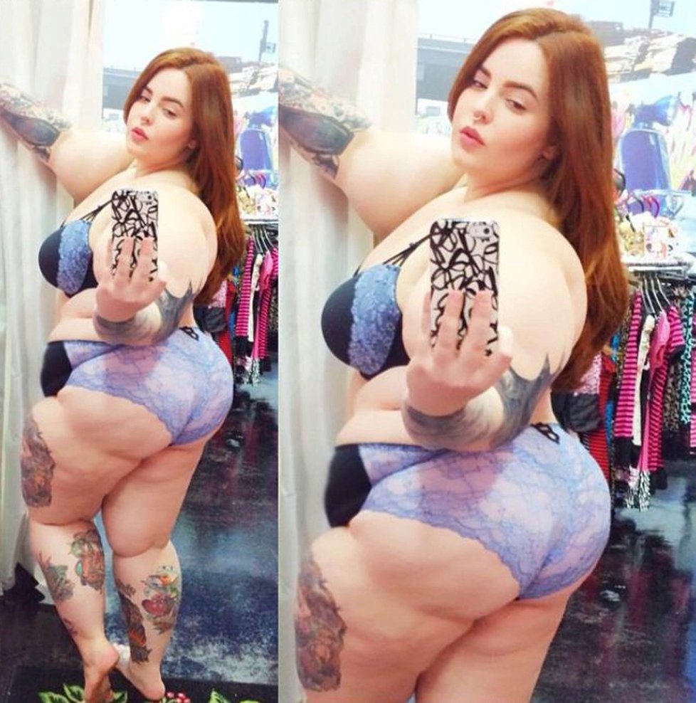 Modelka Tess Holiday (31) váží asi 130 kilo.