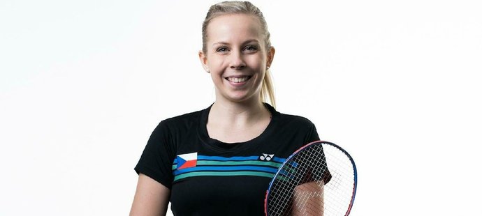 Česká badmintonistka Alžběta Bášová