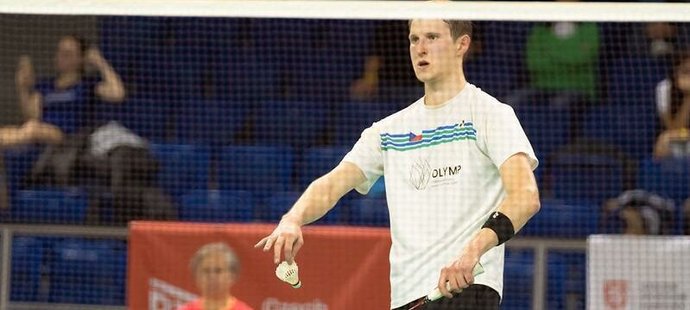 Jan Louda slaví další domácí badmintonový titul.