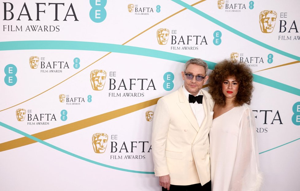 BAFTA 2023: Martin Freeman a Rachel Mariam