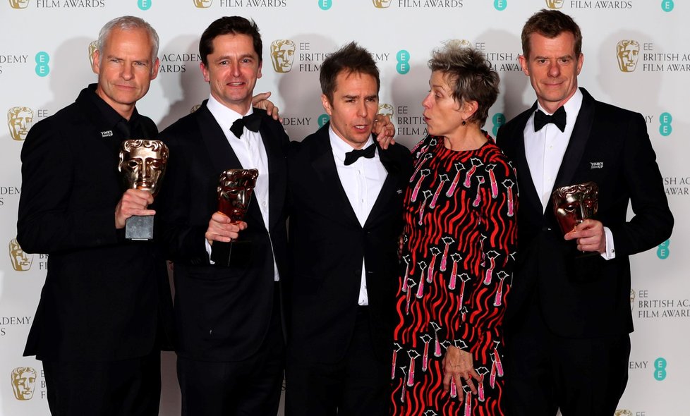 Udílení cen Bafta 2018.