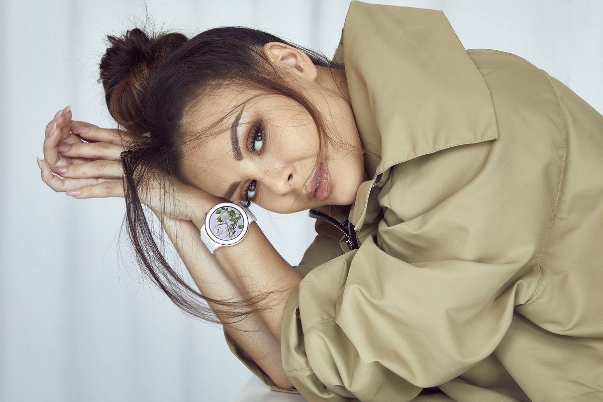 Monika se stala tváří nového modelu chytrých hodinek Huawei