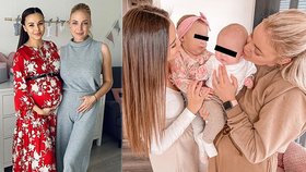 Monika Bagárová a Markéta Konvičková seznámily své dcerky