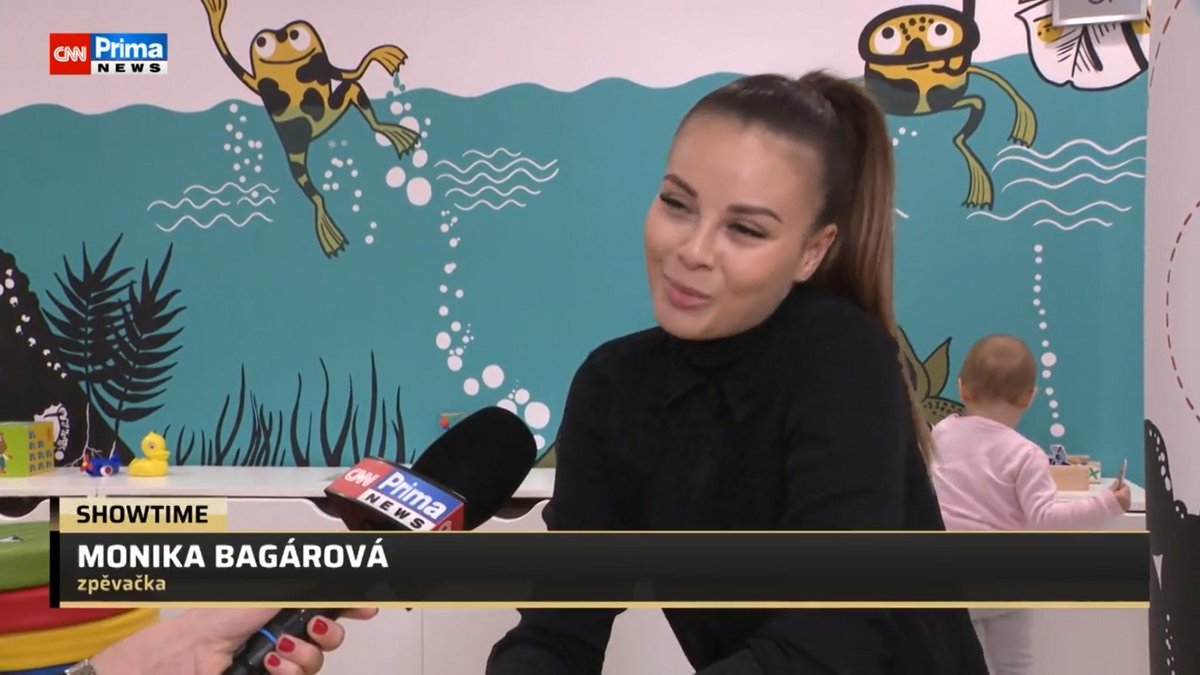 Monika Bagárová si s dcerou Ruminkou často musí poradit bez partnera Muradova.