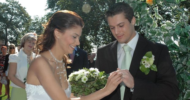 Vlaďka Erbová se provdala za Zdeňka Bahenského v roce 2007