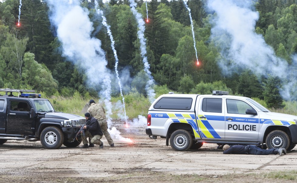 Den pozemního vojska Bahna 2018, 23. června 2018 u Strašic na Rokycansku.