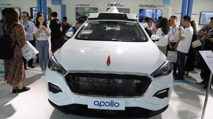 Autonomní vůz Baidu Apollo