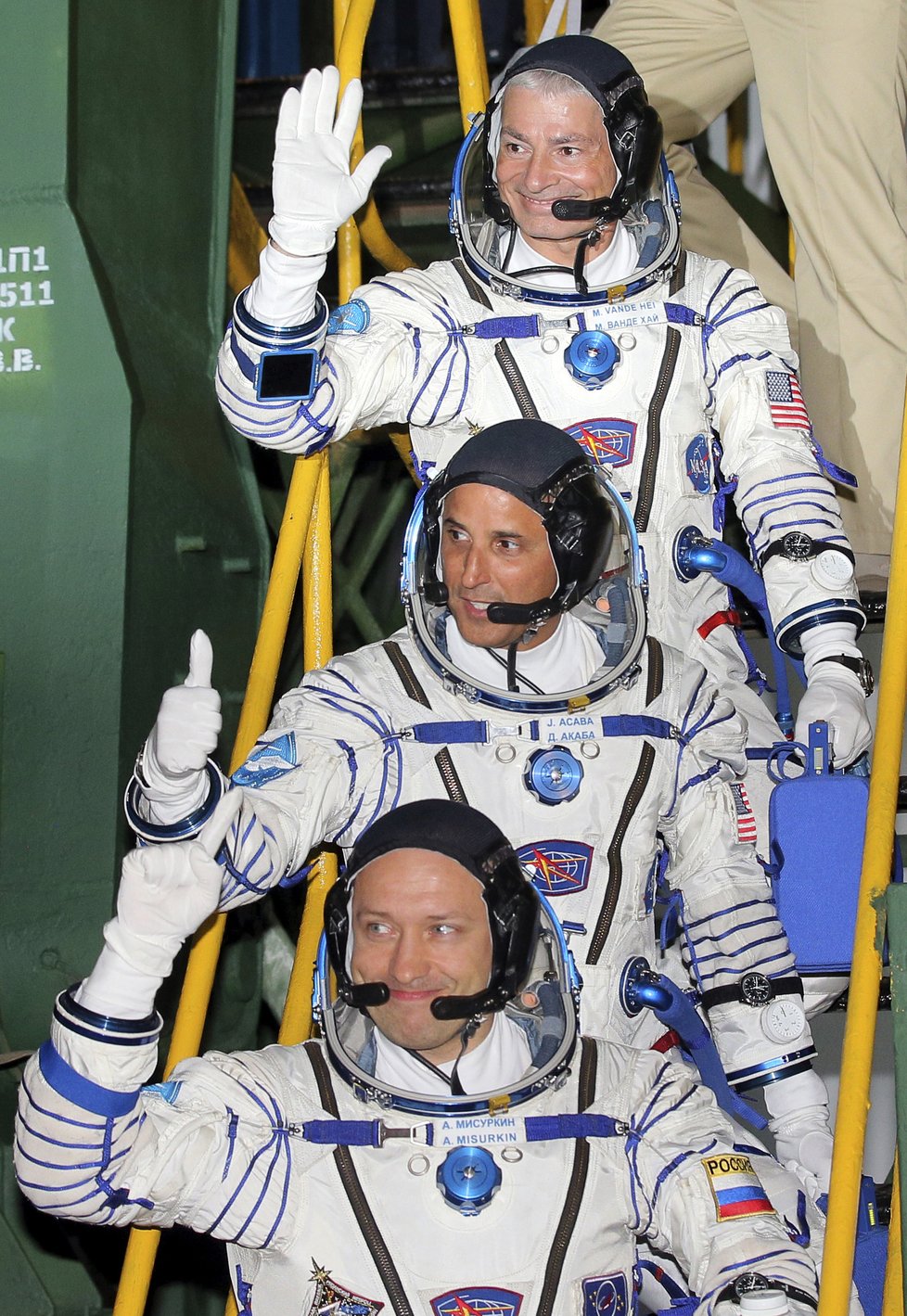 Ruský kosmonaut Alexandr Misurkin a američtí astronauti Mark Vande Hei a Joseph Acabá odstartovali v Sojuzu MS-06 k ISS.