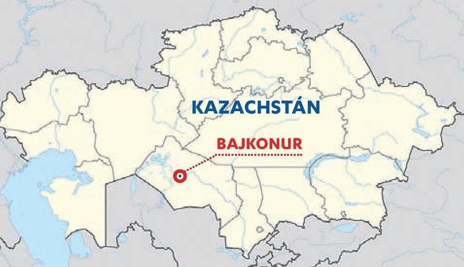 Bajkonur je sice ruský kosmodrom, ale nachází se v suverénním Kazachstánu