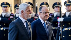 Návštěva albánského prezidenta Bajrama Begaje na Pražském hradě (19.11.2025)