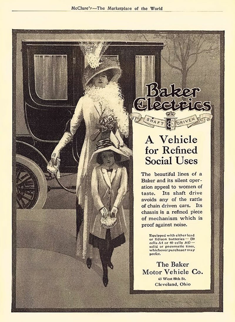 Baker Electric Cars (1910)