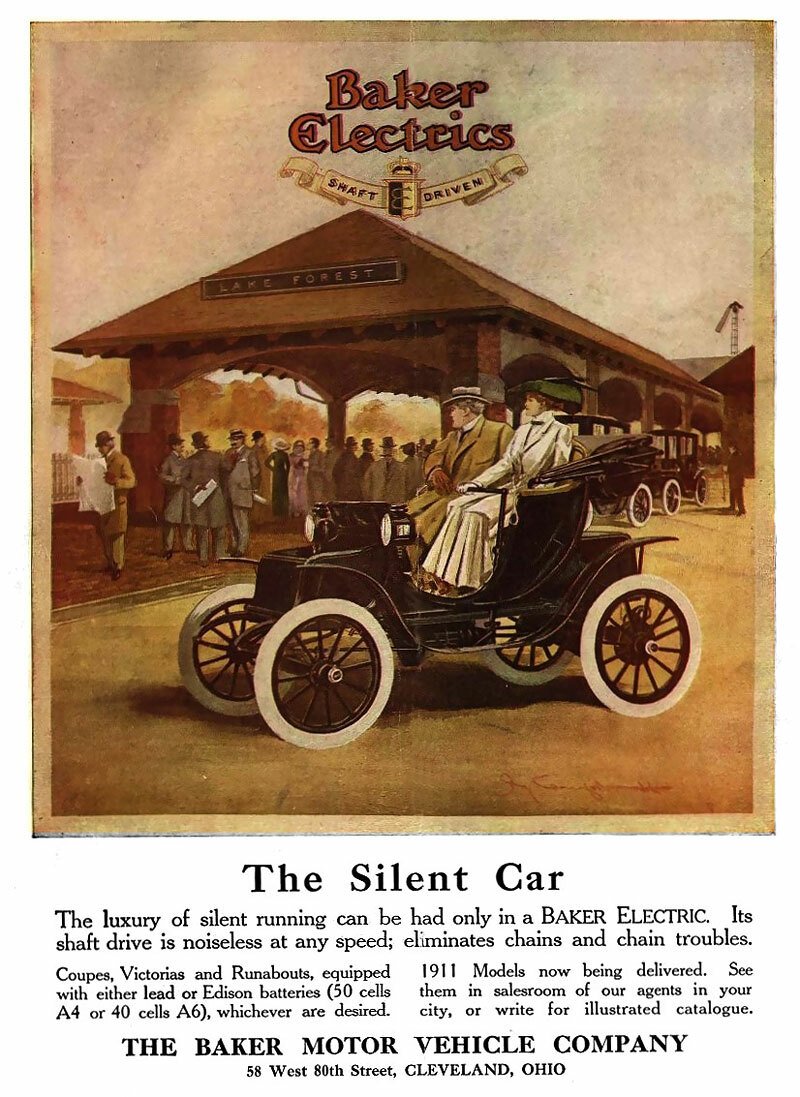 Baker Electric Cars (1911)