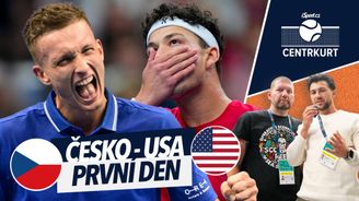 Famózní Lehečka, horší den Menšíka. Davis Cup znovu pobláznil Prahu Famózní Lehečka, horší den Menšíka. Davis Cup znovu pobláznil Prahu