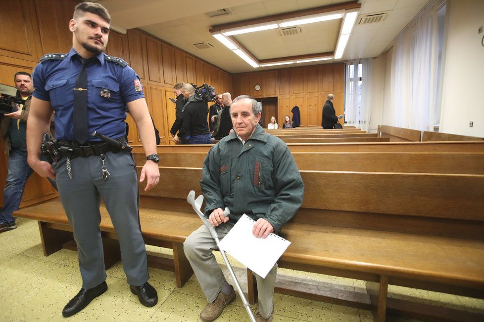 Jaromír Balda před soudem