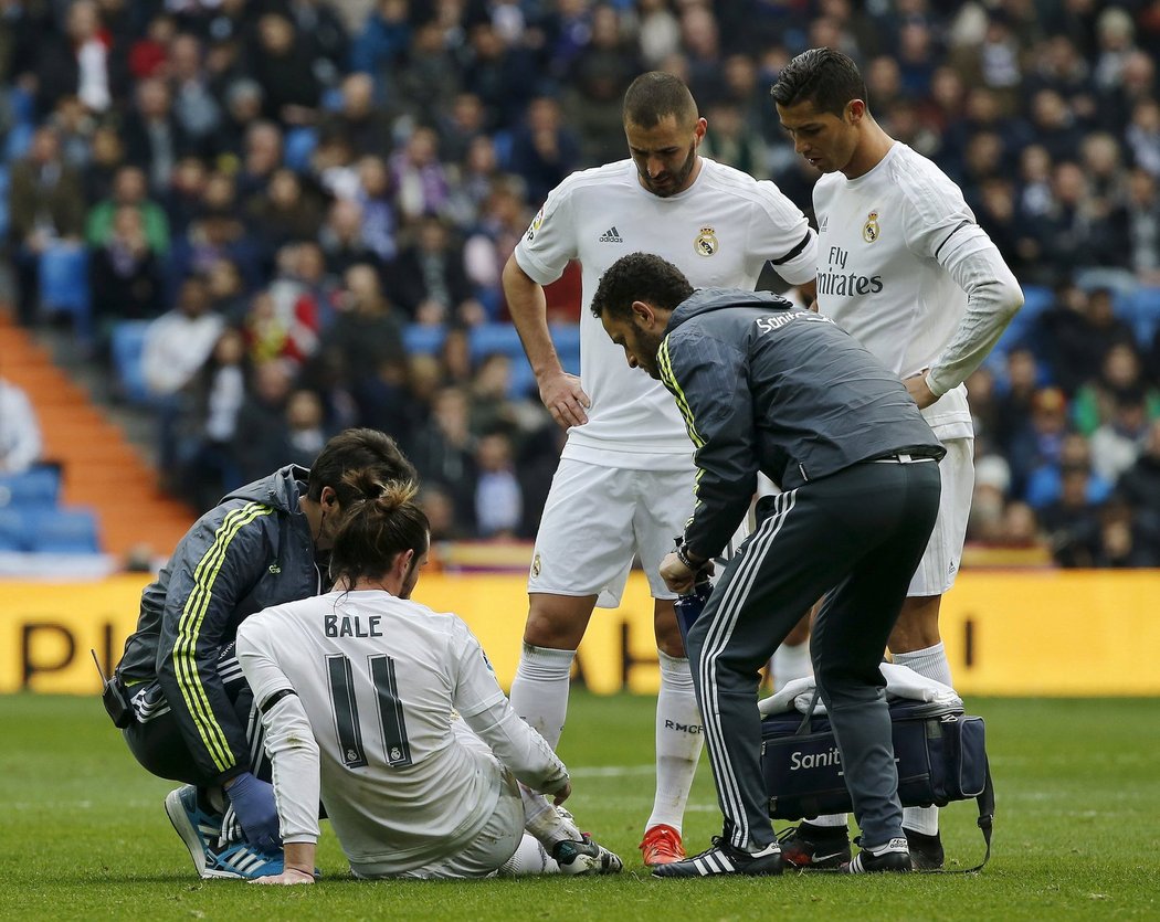 Gareth Bale je často zraněný
