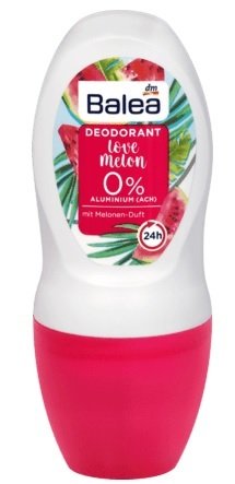 Roll-on deodorant Love Melon, Balea, 19 Kč.