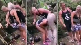 Česká hvězda instagramu znesvětila chrám na Bali: Šokující video rozzuřilo místní doběla