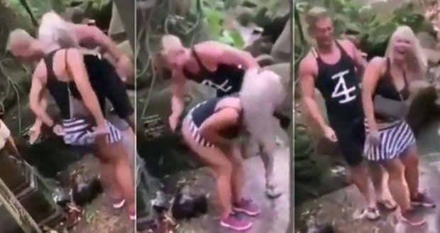 Česká hvězda instagramu znesvětila chrám na Bali: Šokující video rozzuřilo místní doběla