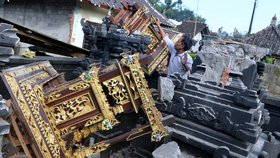 Zemětřesení v Indonésii, (ilustrační foto).
