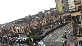 Pyrotechnici zajistili podezřelý balíček, který dorazil na skotskou univerzitu v Glasgow