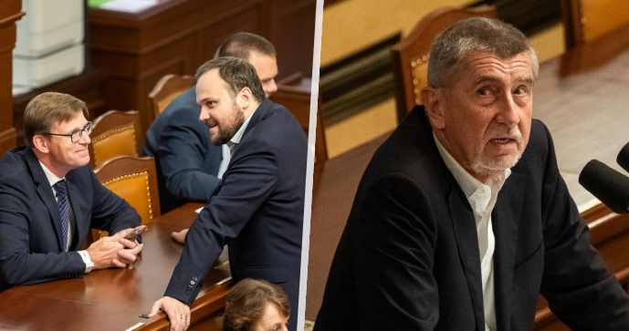 Vládní poslanci protlačí konsolidační balíček. (12. 10. 2023)