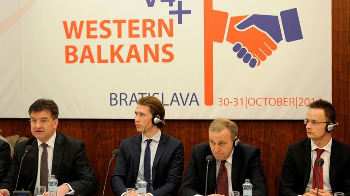 Sbližování balkánských zemí s EU posvětila Visegradská čtyřka