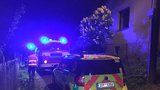 Tragédie v Chotči u Prahy: Na muže se zřítil balkon, na místě zemřel