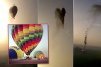 Okamžik smrti: Šokující video nehody balonu, při které zemřelo 19 lidí