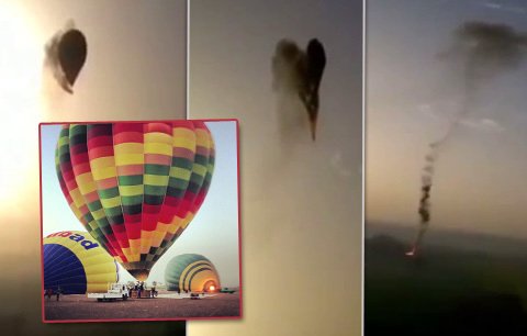 Okamžik smrti: Šokující video nehody balonu, při které zemřelo 19 lidí