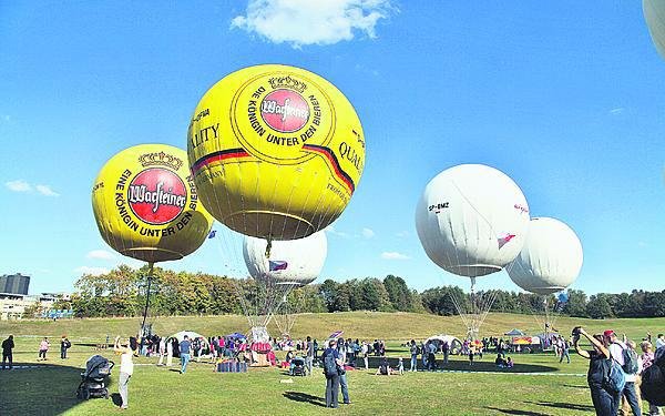 Balon si pronajali, existuje totiž jen asi 30.