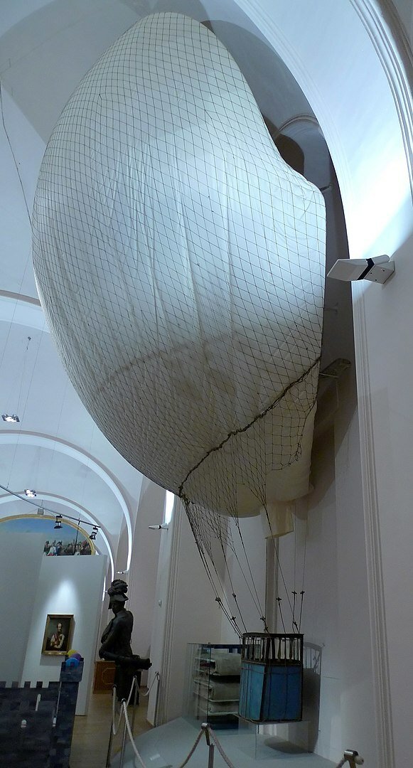 Balon L’Intrépide, ukořistěný v bitvě u Wurzbürgu 1896, je v muzeu ve Vídni.