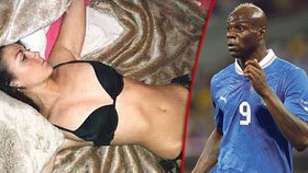 Fotbalista Mario Balotelli je jedním z pěti kandidátu na otce. Prostitutka Jenny Thompson přiznala, že s fotbalistou spala