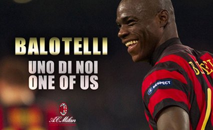 AC Milán na svém webu vítá Maria Balotelliho: Jeden z nás!