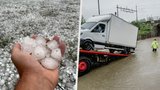 Nad Baltem zuří silné bouře: Obří kroupy a první oběť. Katastrofální podmínky, píší Poláci