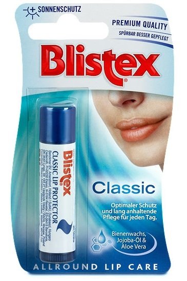 Blistex Classic, 80 Kč, koupíte v síti drogerií a supermarketů