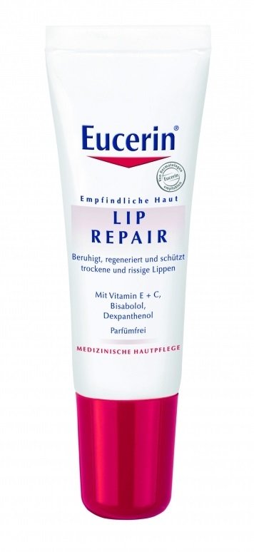 Eucerin Balzám na rty LIP REPAIR, 169 Kč, koupíte v síti lékáren