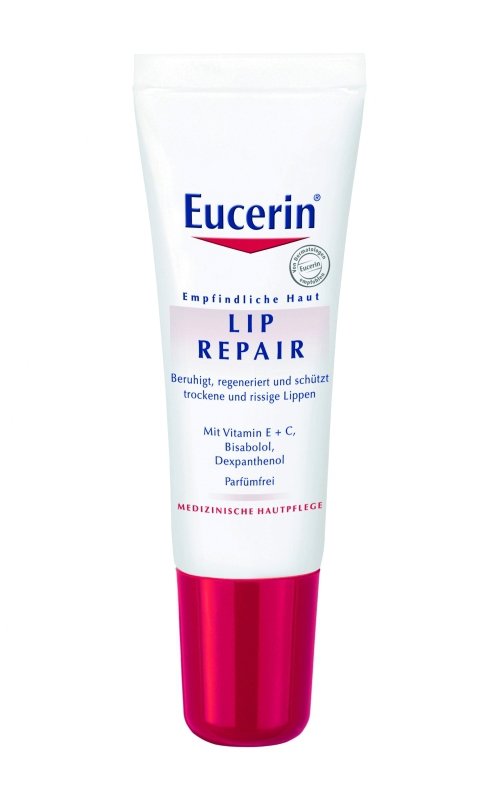 Eucerin Balzám na rty LIP REPAIR, 169 Kč, koupíte v síti lékáren